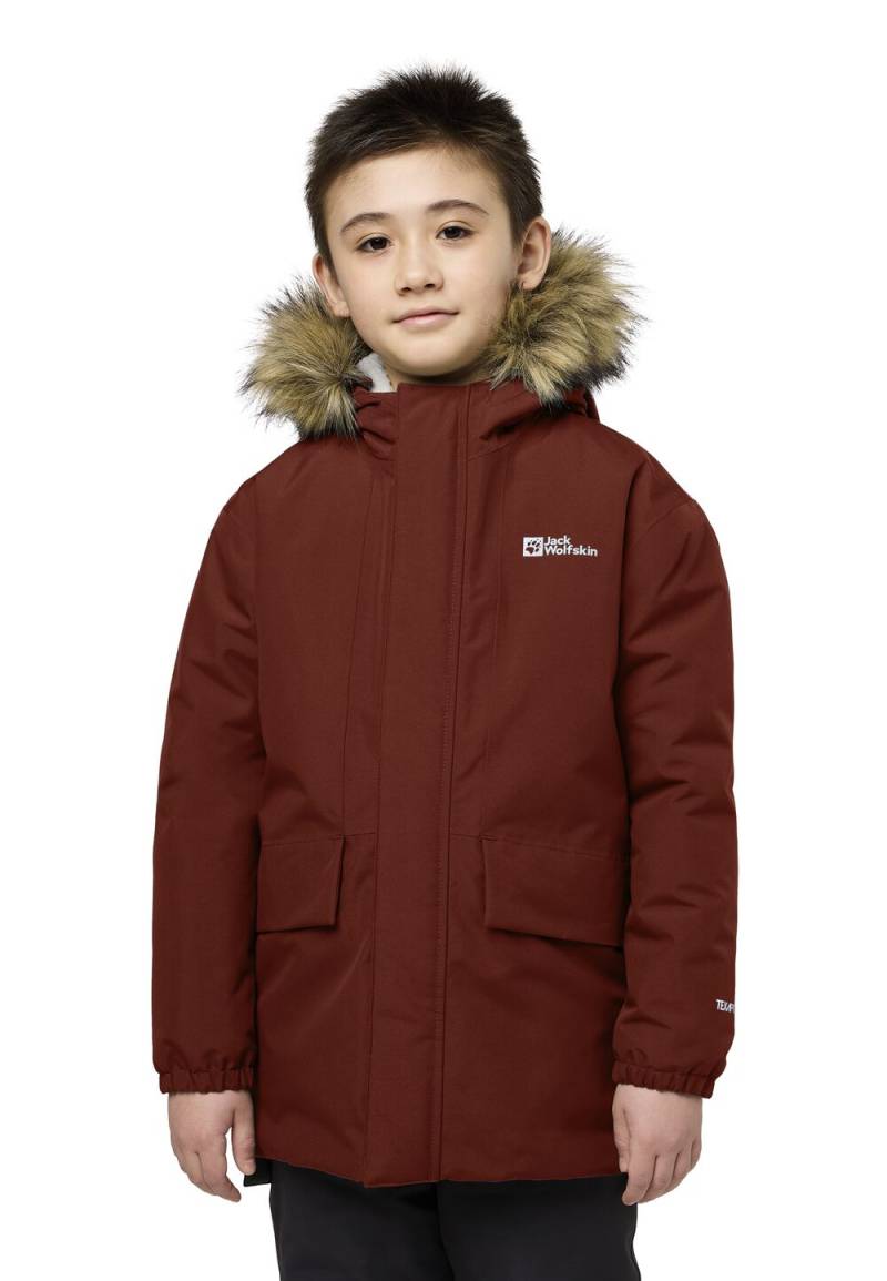 Jack Wolfskin Winterjacke Kinder Cosy Bear Jacket Kids 104 intense rust intense rust von Jack Wolfskin