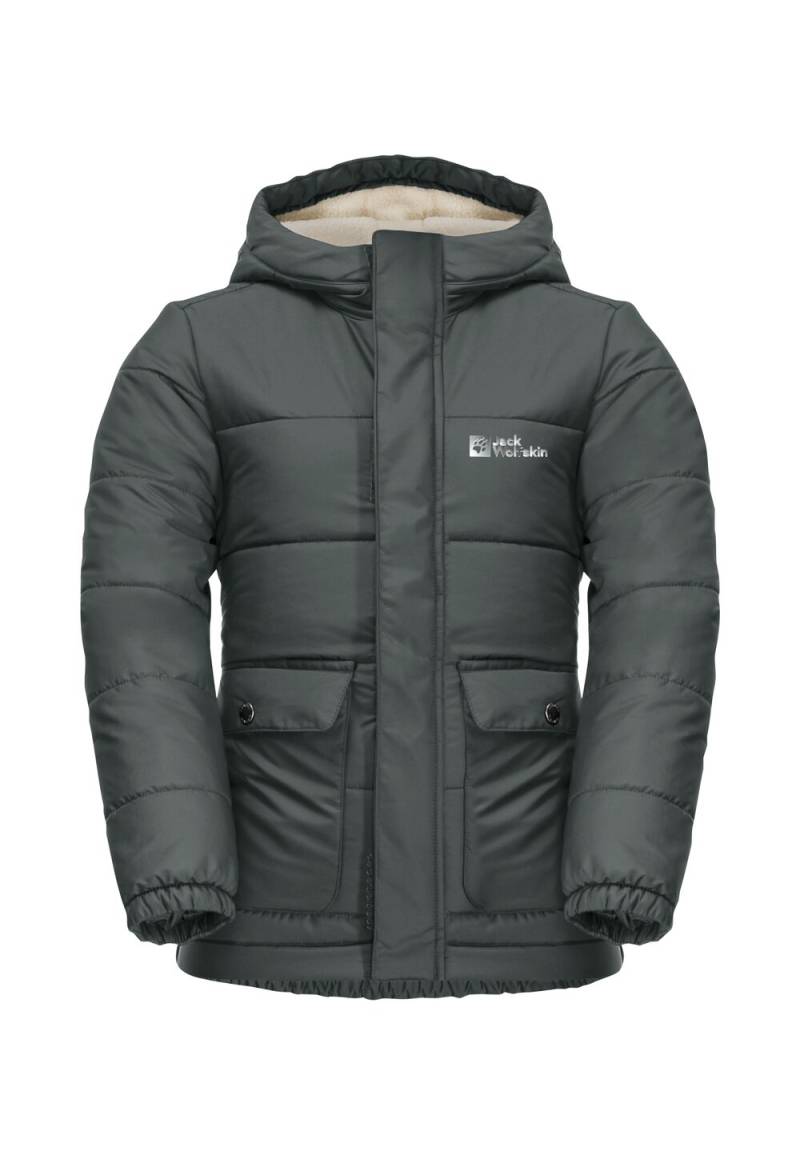 Jack Wolfskin Winterjacke Kinder Snow FOX Jacket Kids 104 slate green slate green von Jack Wolfskin