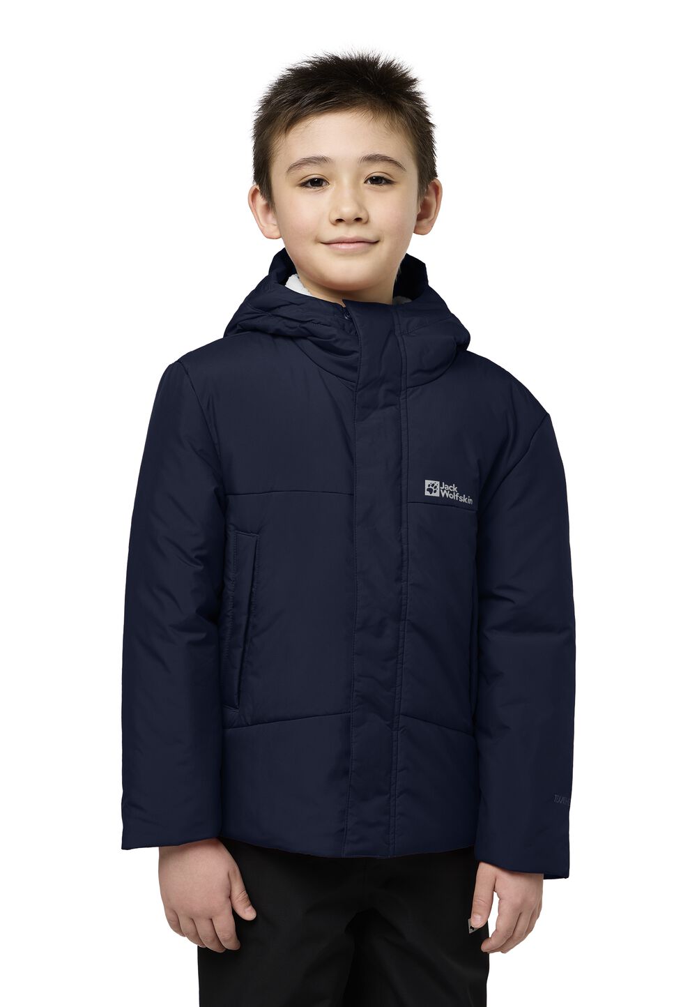 Jack Wolfskin Winterjacke Kinder Snowbear Jacket Kids 104 blau night blue von Jack Wolfskin