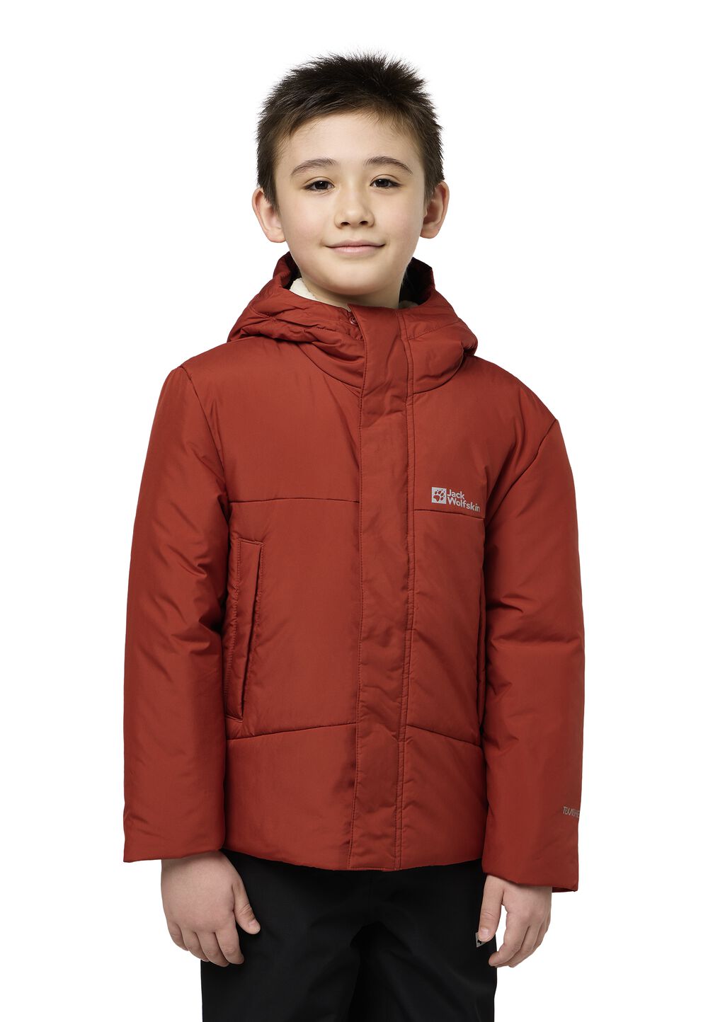 Jack Wolfskin Winterjacke Kinder Snowbear Jacket Kids 164 intense rust intense rust von Jack Wolfskin