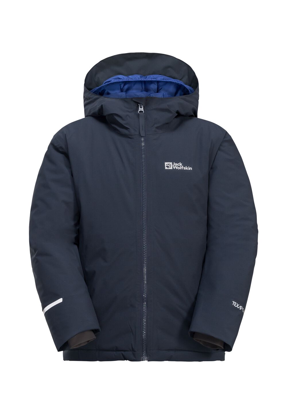 Jack Wolfskin Winterjacke Kinder Wisper Ins Jacket Kids 104 blau night blue von Jack Wolfskin