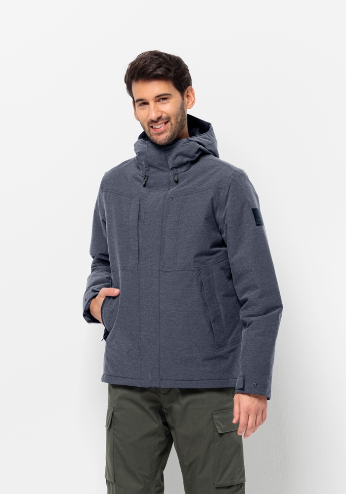 Jack Wolfskin Winterjacke »SNOWY PARK JKT M«, mit Kapuze von Jack Wolfskin