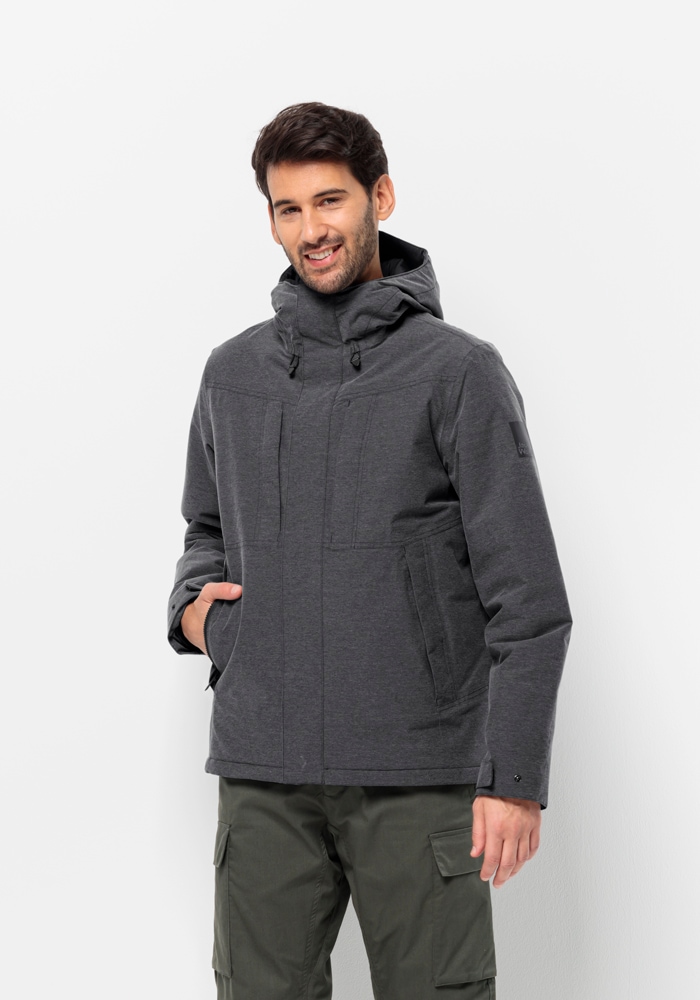 Jack Wolfskin Winterjacke »SNOWY PARK JKT M«, mit Kapuze von Jack Wolfskin