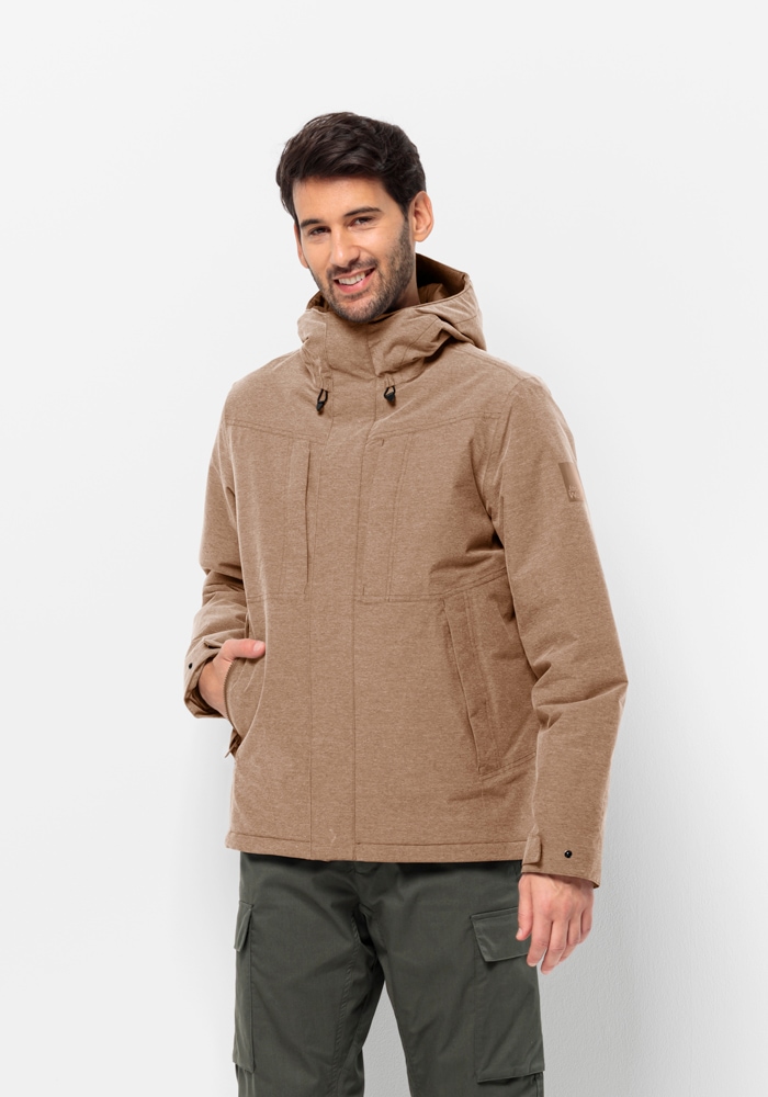 Jack Wolfskin Winterjacke »SNOWY PARK JKT M«, mit Kapuze von Jack Wolfskin