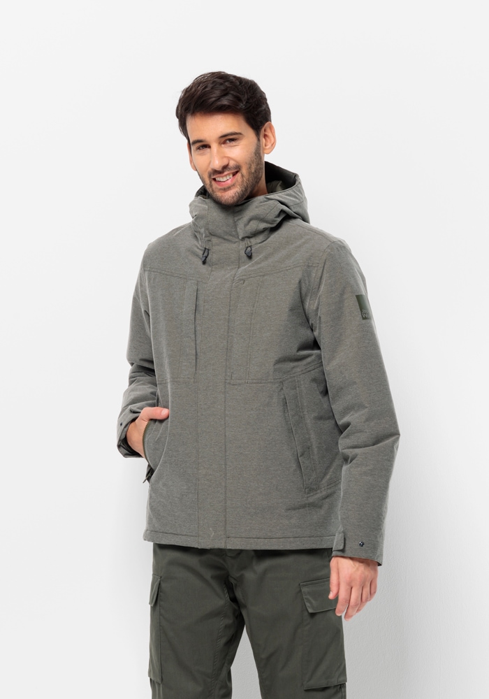 Jack Wolfskin Winterjacke »SNOWY PARK JKT M«, mit Kapuze von Jack Wolfskin