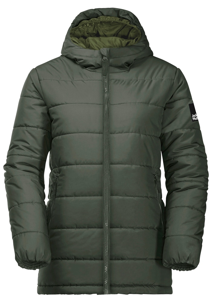 Jack Wolfskin Winterjacke »SPIRIT INS LONG JACKET Y«, mit Kapuze von Jack Wolfskin