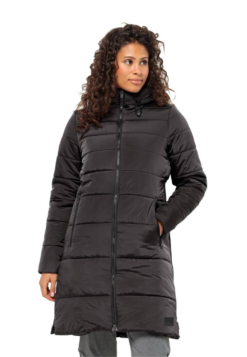 Jack Wolfskin Wintermantel Damen Eisbach Coat Women S phantom Phantom von Jack Wolfskin