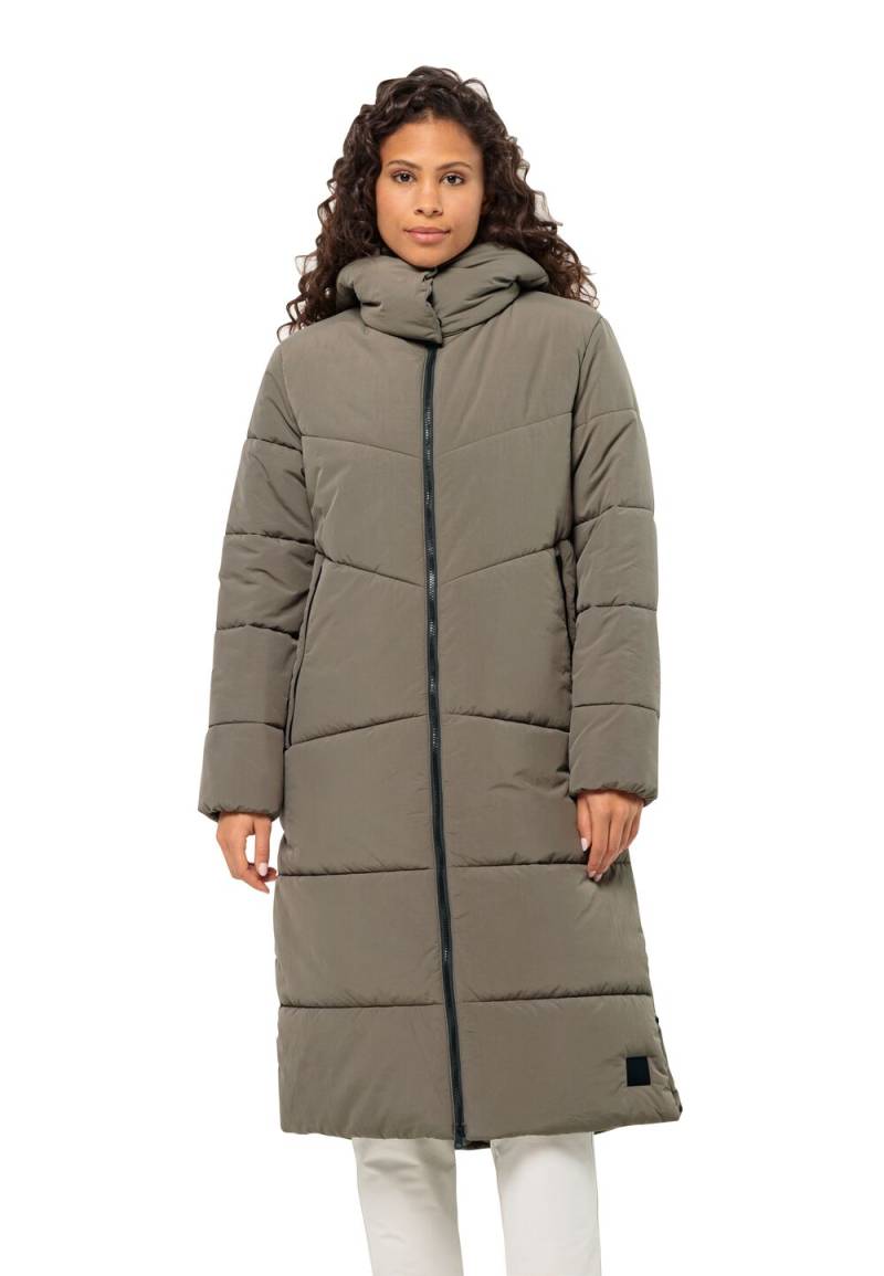 Jack Wolfskin Wintermantel Damen Karolinger Long Coat Women L cold coffee cold coffee von Jack Wolfskin