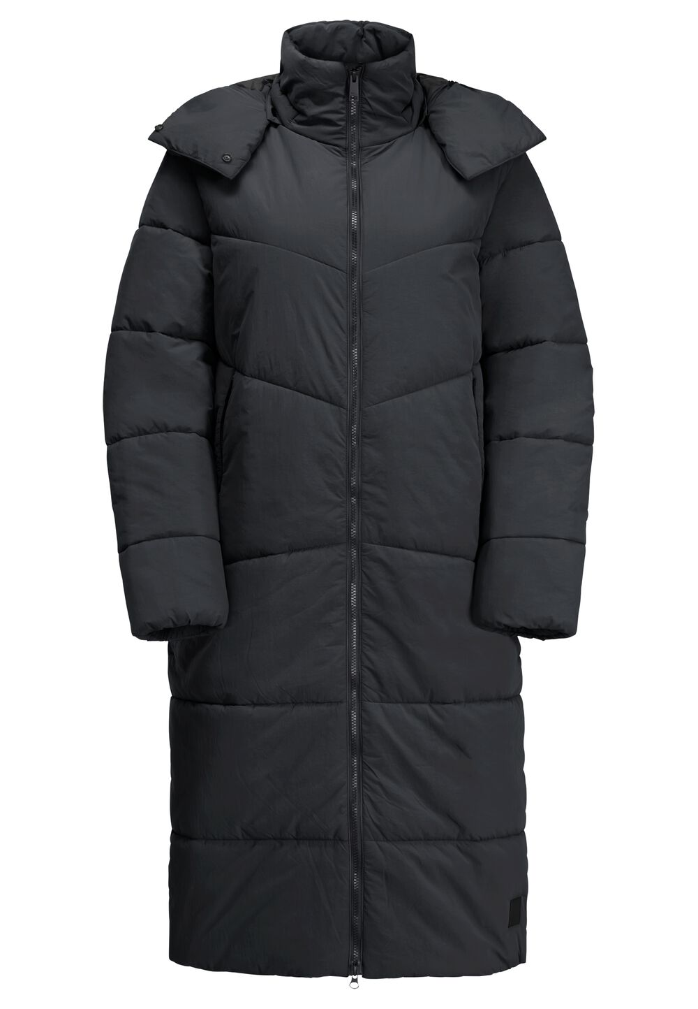 Jack Wolfskin Wintermantel Damen Karolinger Long Coat Women XS phantom Phantom von Jack Wolfskin