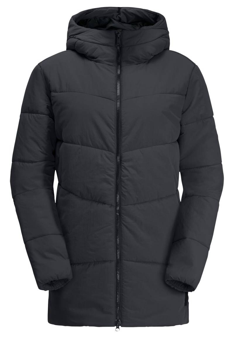 Jack Wolfskin Wintermantel Damen Karolinger Long Jacket Women L phantom Phantom von Jack Wolfskin