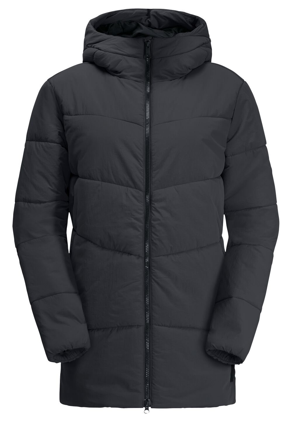 Jack Wolfskin Wintermantel Damen Karolinger Long Jacket Women XS phantom Phantom von Jack Wolfskin