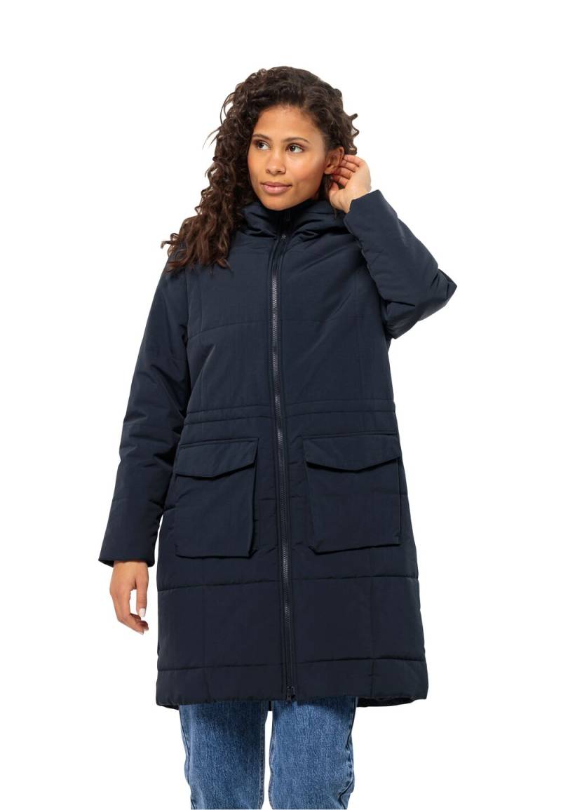 Jack Wolfskin Wintermantel Damen White Frost Parka Women S blau night blue von Jack Wolfskin