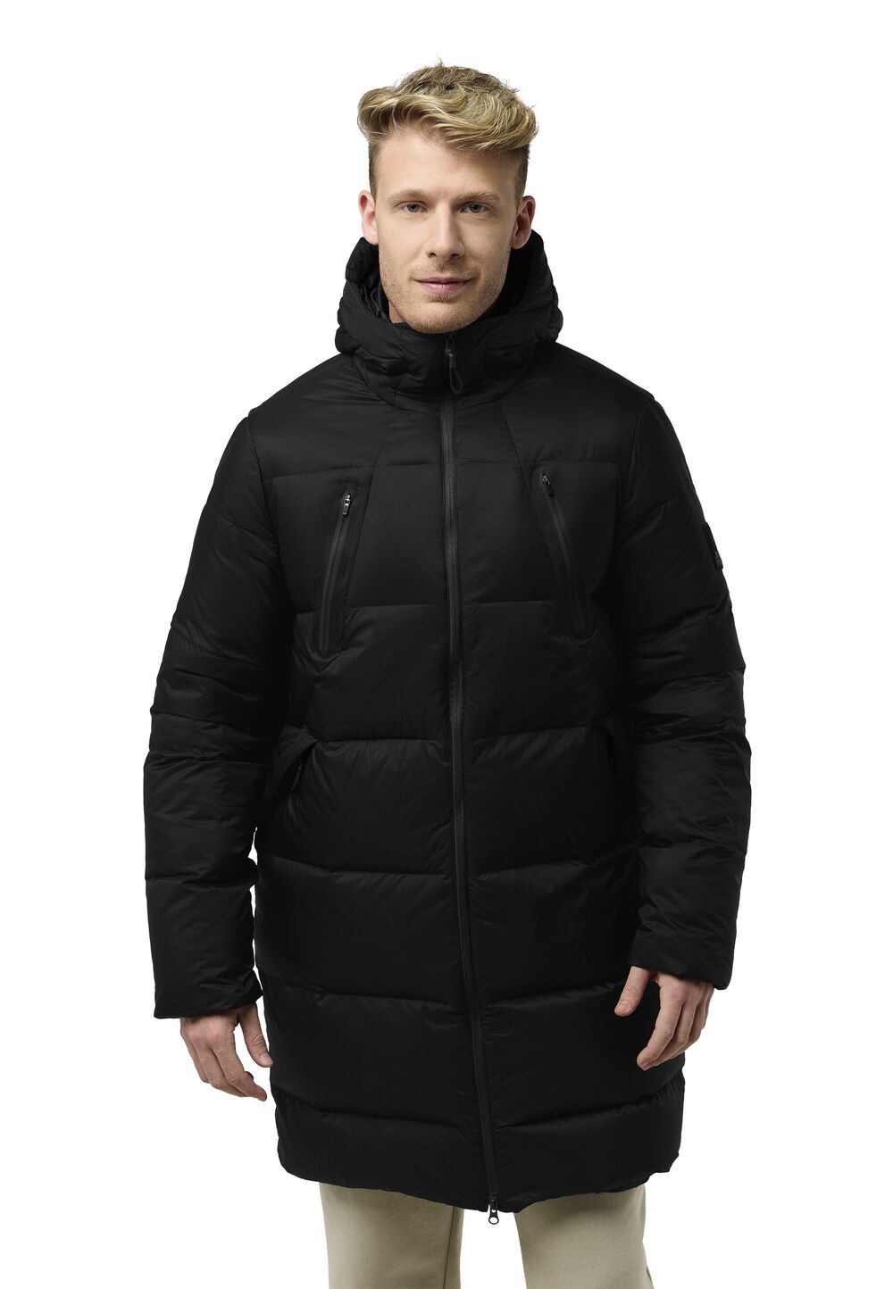 Jack Wolfskin Wintermantel Herren Wandermood Down Parka Men RDS 2XL granite black granite black von Jack Wolfskin