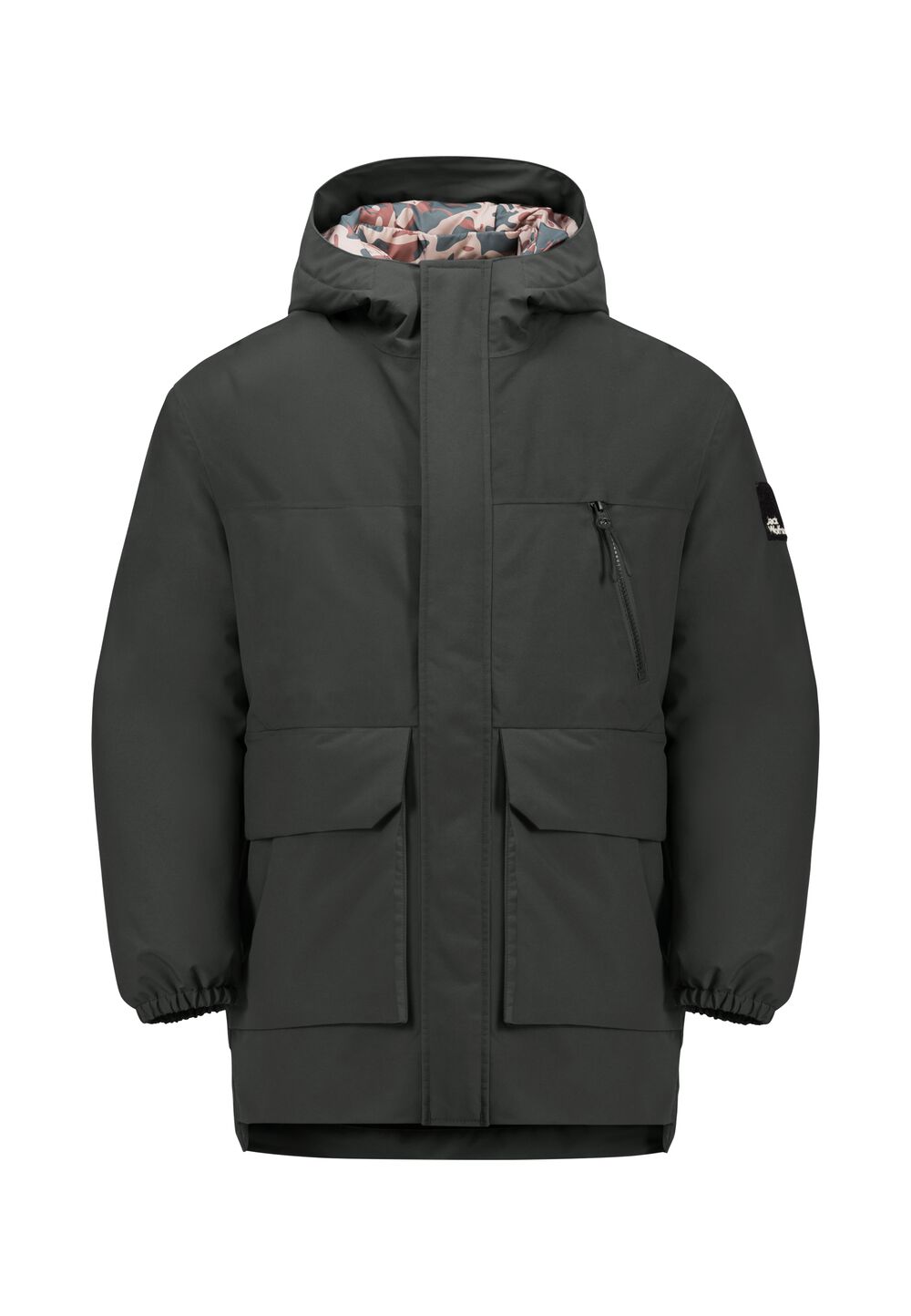 Jack Wolfskin Wintermantel Jugendliche Teen 2L Ins Parka Youth 128 granite black granite black von Jack Wolfskin