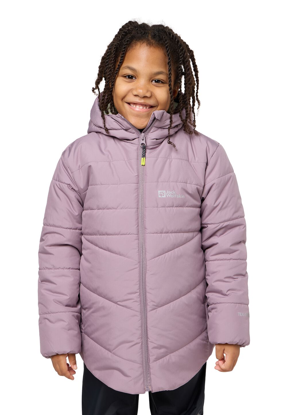 Jack Wolfskin Wintermantel Mädchen Solyd Ins Coat Girls 116 wild blossom wild blossom von Jack Wolfskin