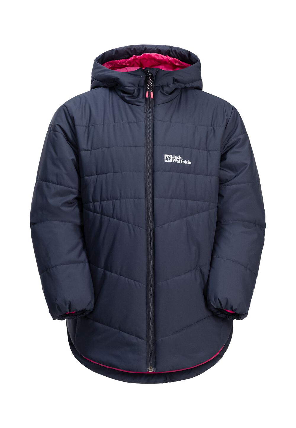 Jack Wolfskin Wintermantel Mädchen Solyd Ins Coat Girls 152 blau night blue von Jack Wolfskin