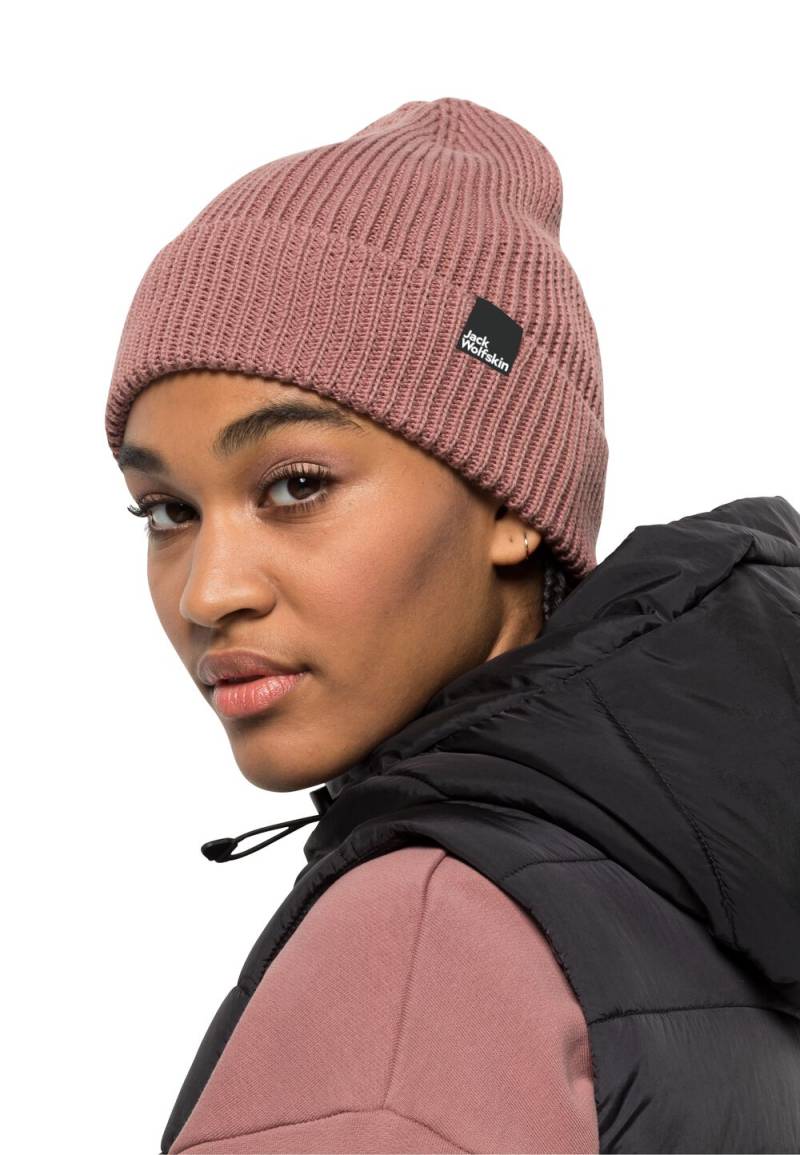 Jack Wolfskin Wintermütze Essential Beanie One Size afterglow afterglow von Jack Wolfskin