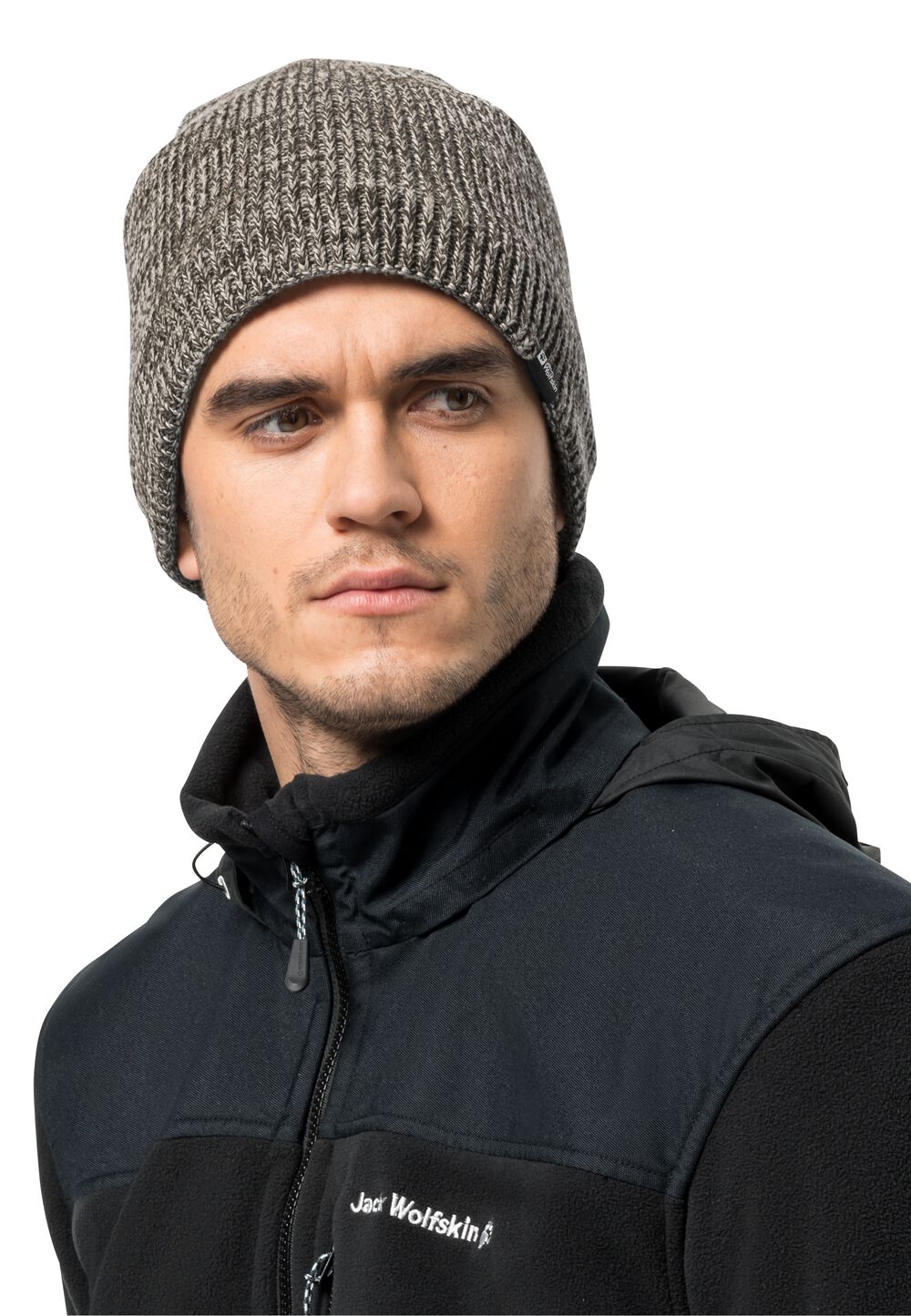 Jack Wolfskin Wintermütze Feldberg Beanie L seal seal von Jack Wolfskin