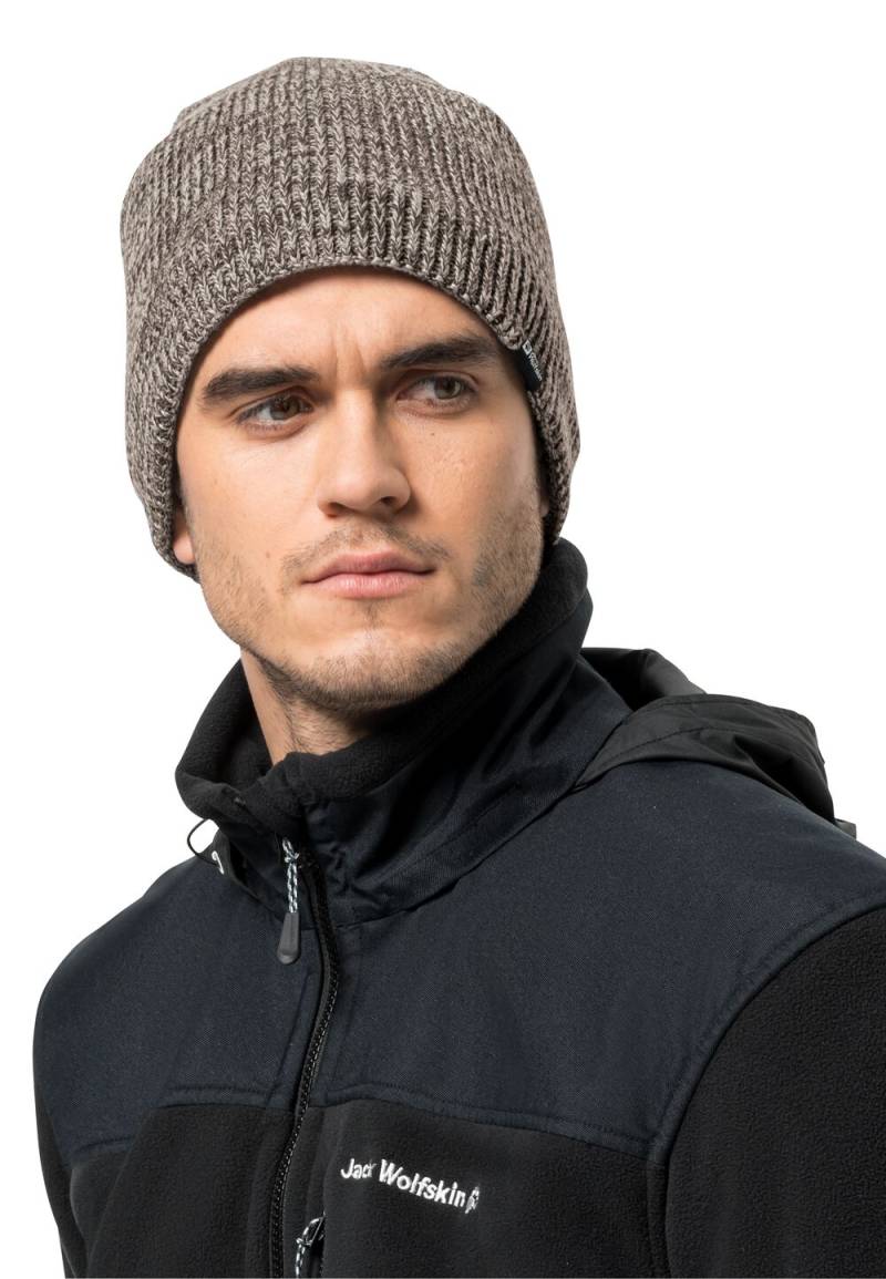 Jack Wolfskin Wintermütze Feldberg Beanie M cold coffee cold coffee von Jack Wolfskin