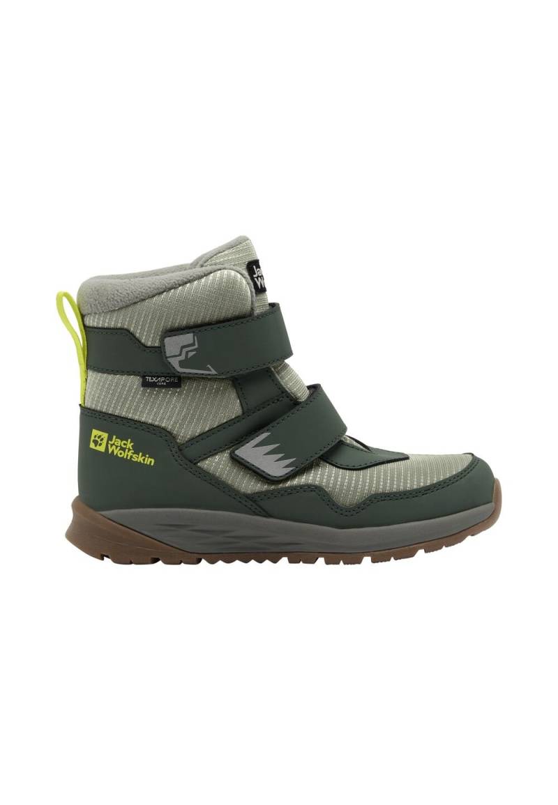 Jack Wolfskin Winterschuhe Kinder Polar Bear-b Texapore Mid VC Kids 28 slate green slate green von Jack Wolfskin