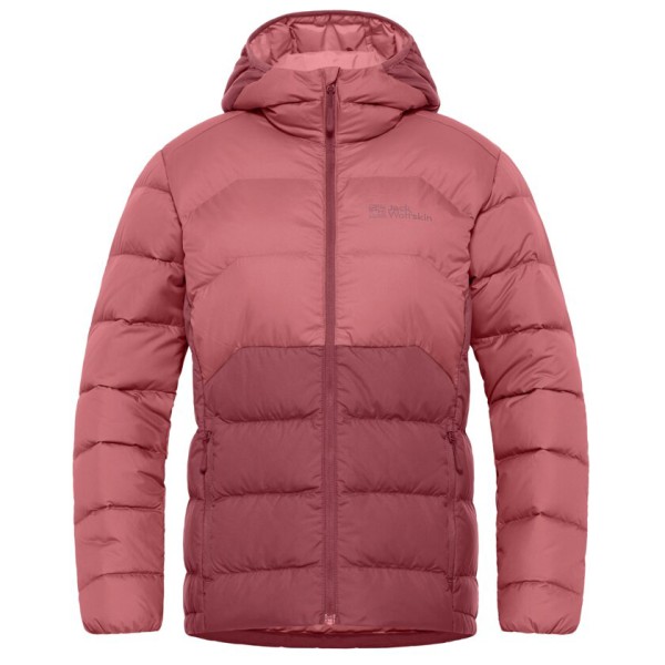 Jack Wolfskin - Women's Ather Down Hoody - Daunenjacke Gr L rot/rosa von Jack Wolfskin