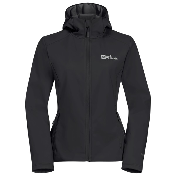 Jack Wolfskin - Women's Bornberg Hoody - Softshelljacke Gr L schwarz von Jack Wolfskin