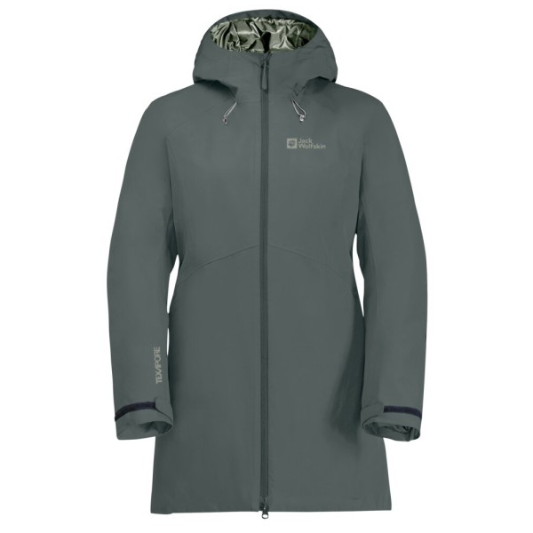 Jack Wolfskin - Women's Heidelstein Insulation Jacket - Mantel Gr L grau von Jack Wolfskin