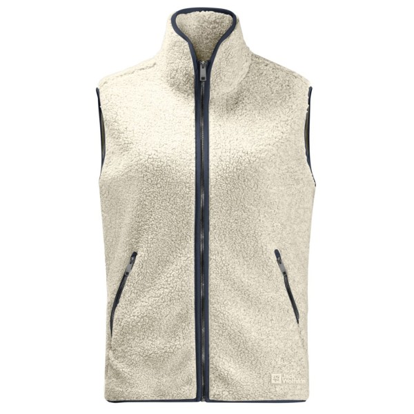 Jack Wolfskin - Women's High Cloud Vest - Fleecegilet Gr L;M;S;XL;XS beige;blau von Jack Wolfskin