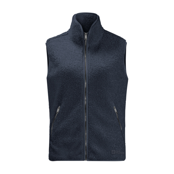 Jack Wolfskin - Women's High Cloud Vest - Fleecegilet Gr M blau von Jack Wolfskin