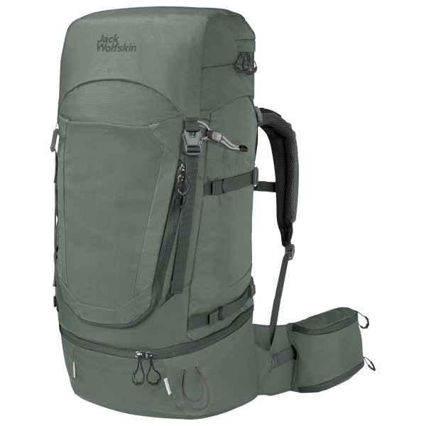 Jack Wolfskin - Women's Highland Trail 50+5 - Trekkingrucksack Gr 50+5 l oliv von Jack Wolfskin