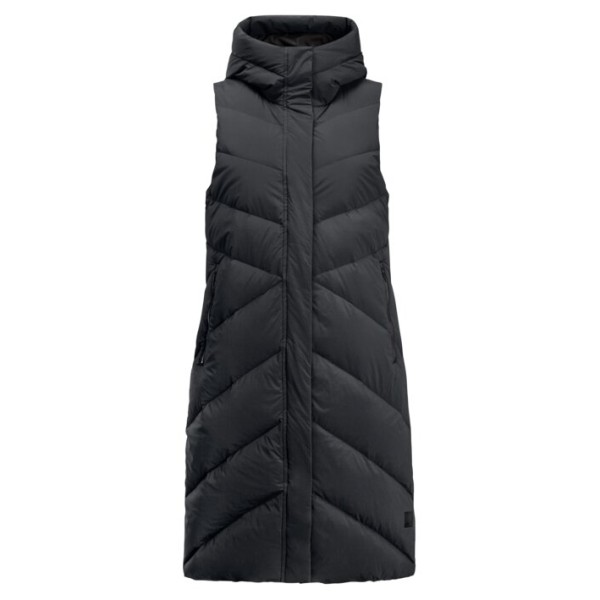 Jack Wolfskin - Women's Marienplatz Vest - Daunengilet Gr L schwarz von Jack Wolfskin