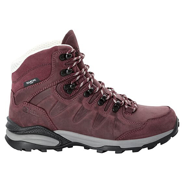 Jack Wolfskin - Women's Refugio Prime Texapore Mid - Wanderschuhe Gr 3,5;4;4,5;5;5,5;6;6,5;7,5;8;8,5 braun;lila von Jack Wolfskin