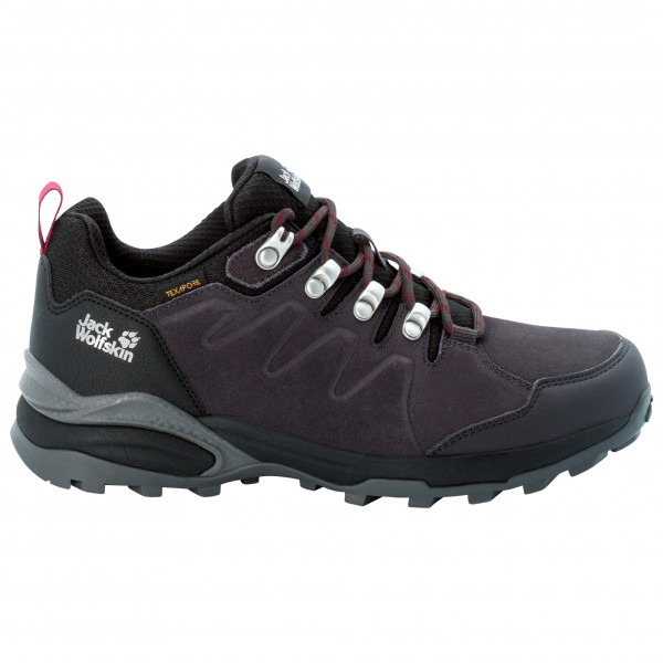 Jack Wolfskin - Women's Refugio Texapore Low - Multisportschuhe Gr 39 grau/schwarz von Jack Wolfskin