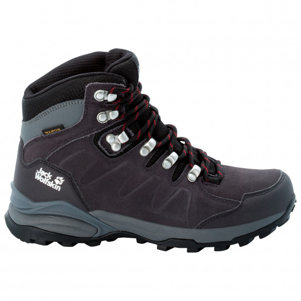 Jack Wolfskin - Women's Refugio Texapore Mid - Wanderschuhe Gr 36 grau/schwarz von Jack Wolfskin