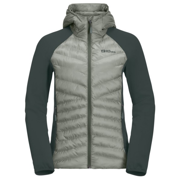 Jack Wolfskin - Women's Routeburn Pro Hybrid - Kunstfaserjacke Gr XS grau von Jack Wolfskin