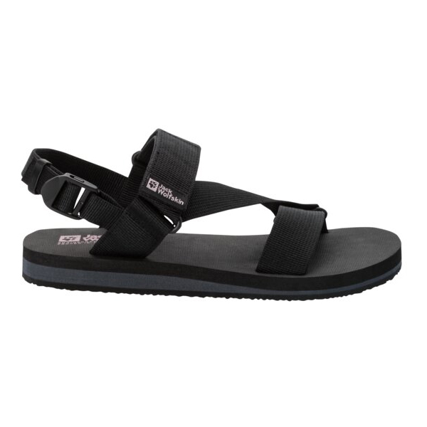 Jack Wolfskin - Women's Urban Entdeckung Belt Sandal - Sandalen Gr 42,5 schwarz von Jack Wolfskin