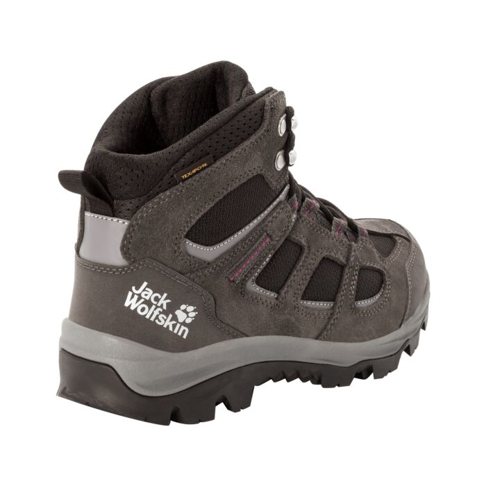 Jack Wolfskin Woodland Texapore Low Outdoor Wanderschuh Damen, anthrazit, 38 von Jack Wolfskin