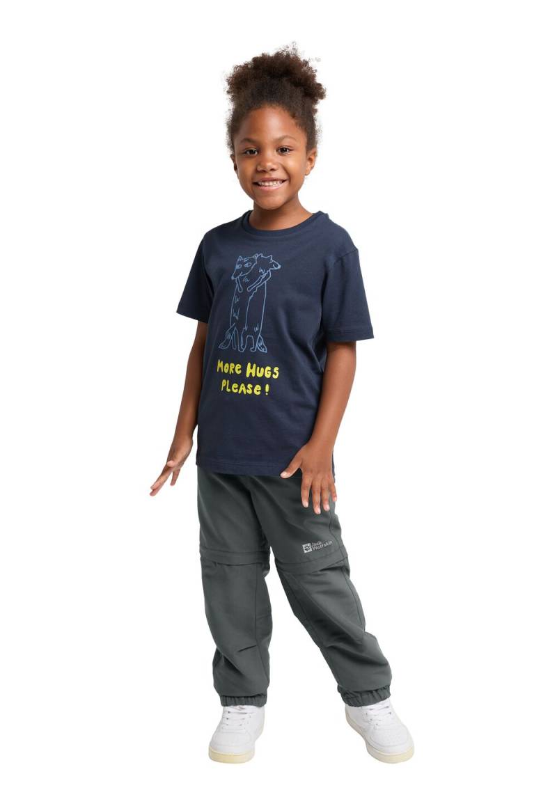 Jack Wolfskin Zip-Off Hose Kinder Active Zip Off Pants Kids 116 slate green slate green von Jack Wolfskin