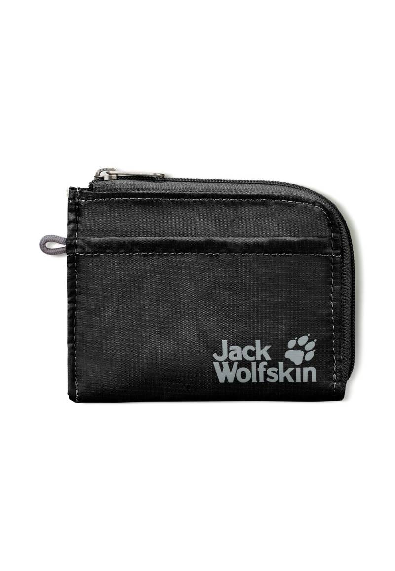 Jack Wolfskin Textil-Geldbeutel mit Reißverschluss Kariba Air One Size black black von Jack Wolfskin