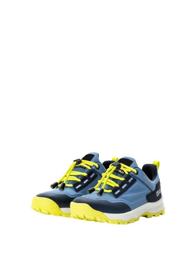 Kinder Wanderschuh Cyrox Texapore Low Unisex Blau 28 von Jack Wolfskin