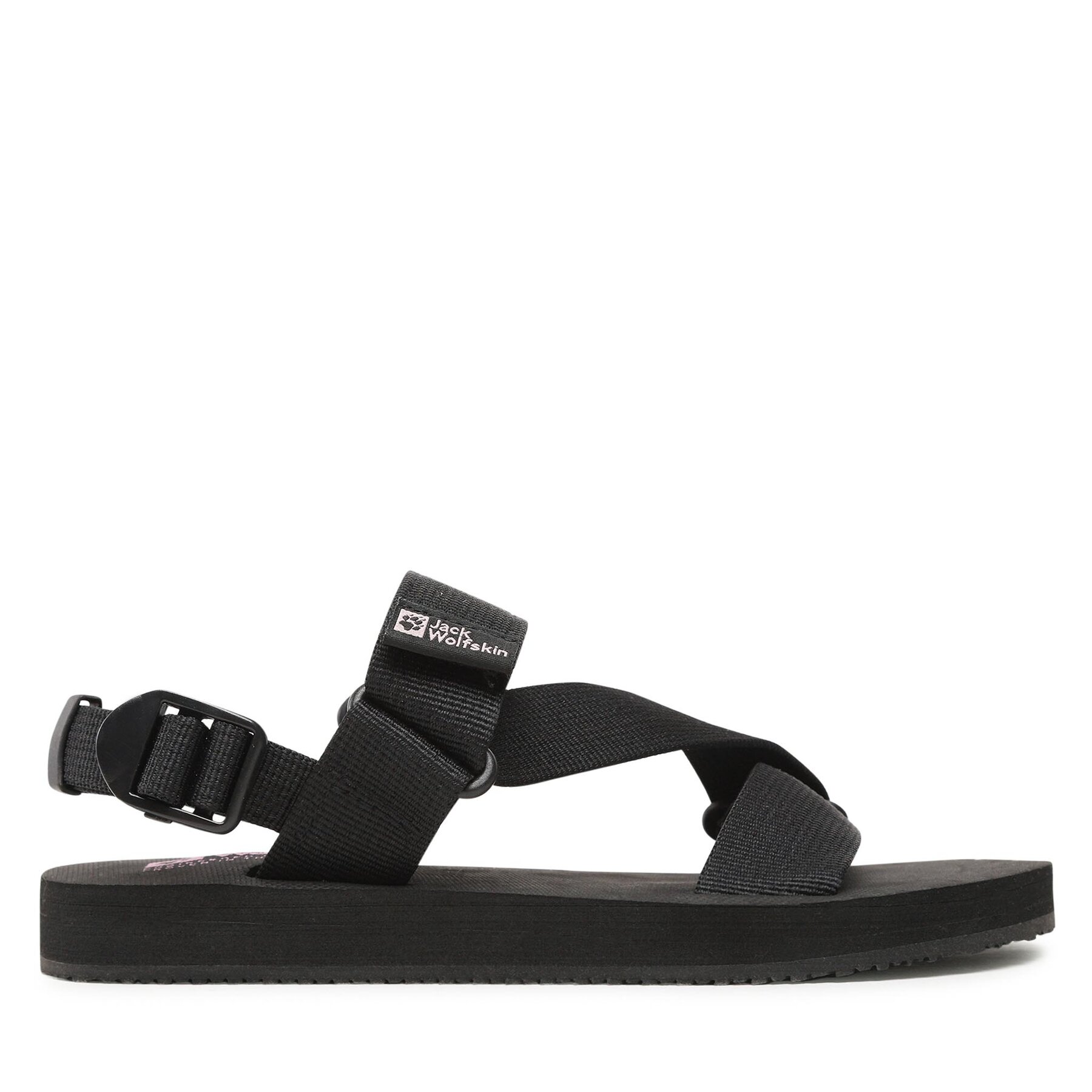 Sandalen Jack Wolfskin Urban Entdeckung Belt Sandal W 4056801 Schwarz von Jack Wolfskin