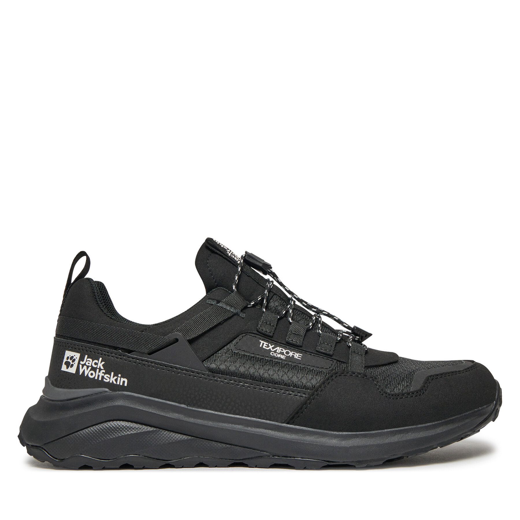 Trekkingschuhe Jack Wolfskin Dromoventure Athletic Texapore Low M A63297 Schwarz von Jack Wolfskin