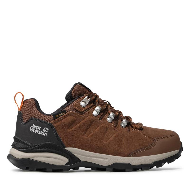 Trekkingschuhe Jack Wolfskin Refugio Texapore Low W 4050821 Braun von Jack Wolfskin