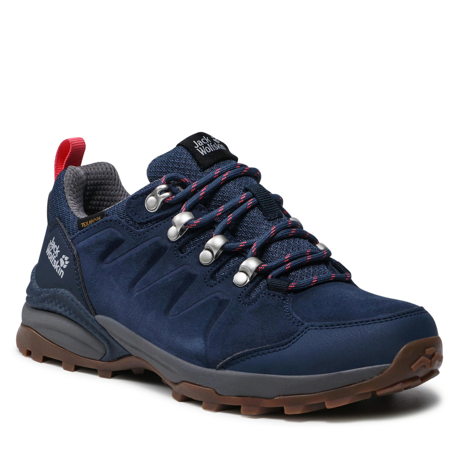 Trekkingschuhe Jack Wolfskin Refugio Texapore Low W 4050821 Dunkelblau von Jack Wolfskin