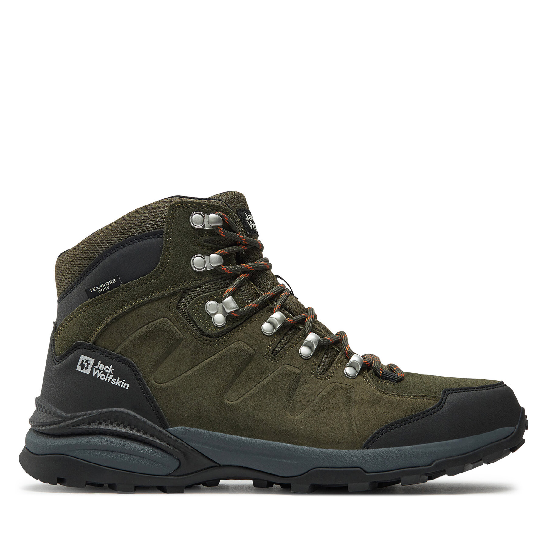 Trekkingschuhe Jack Wolfskin Refugio Texapore Mid M 4049841 Khakifarben von Jack Wolfskin