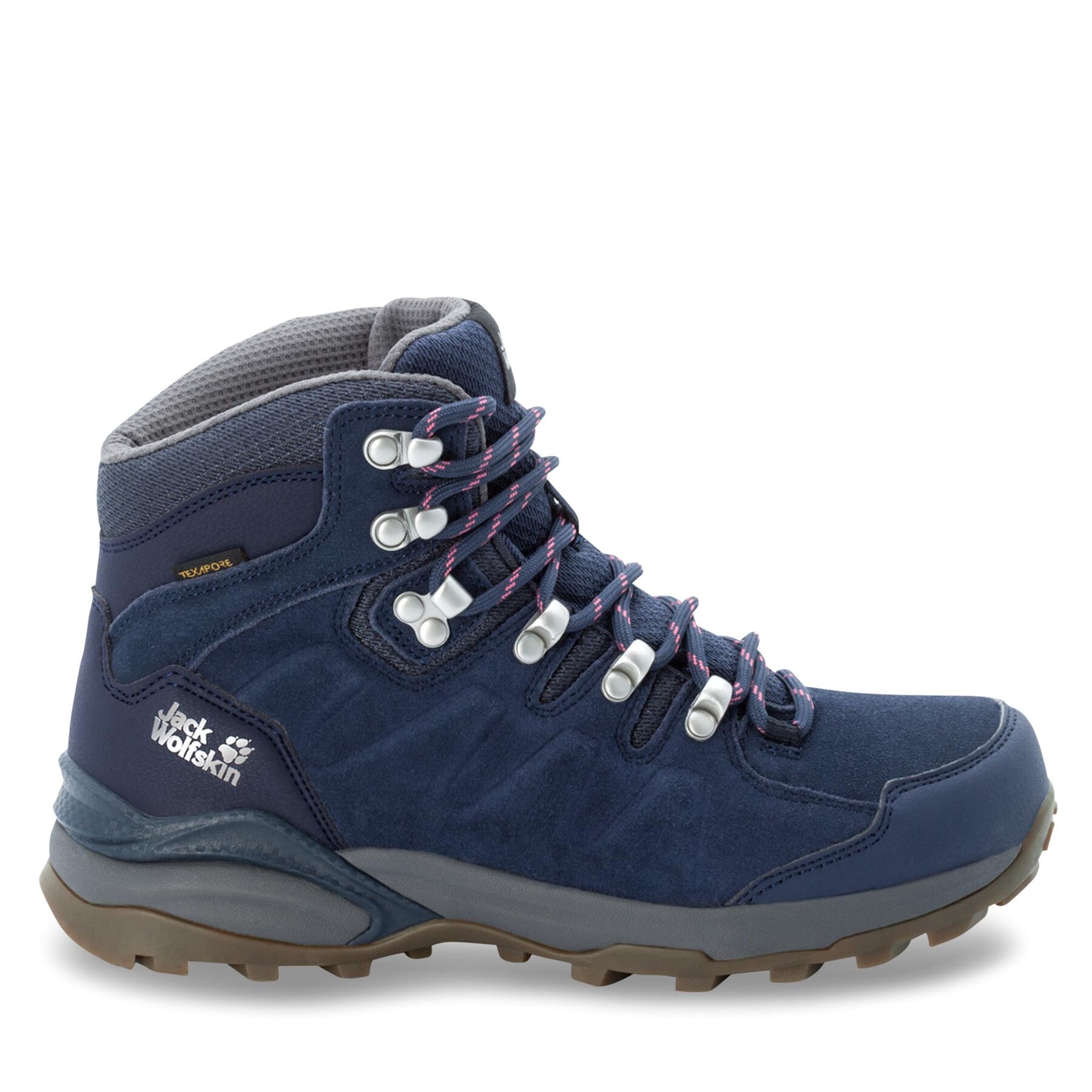 Trekkingschuhe Jack Wolfskin Refugio Texapore Mid W 4050871 Dunkelblau von Jack Wolfskin