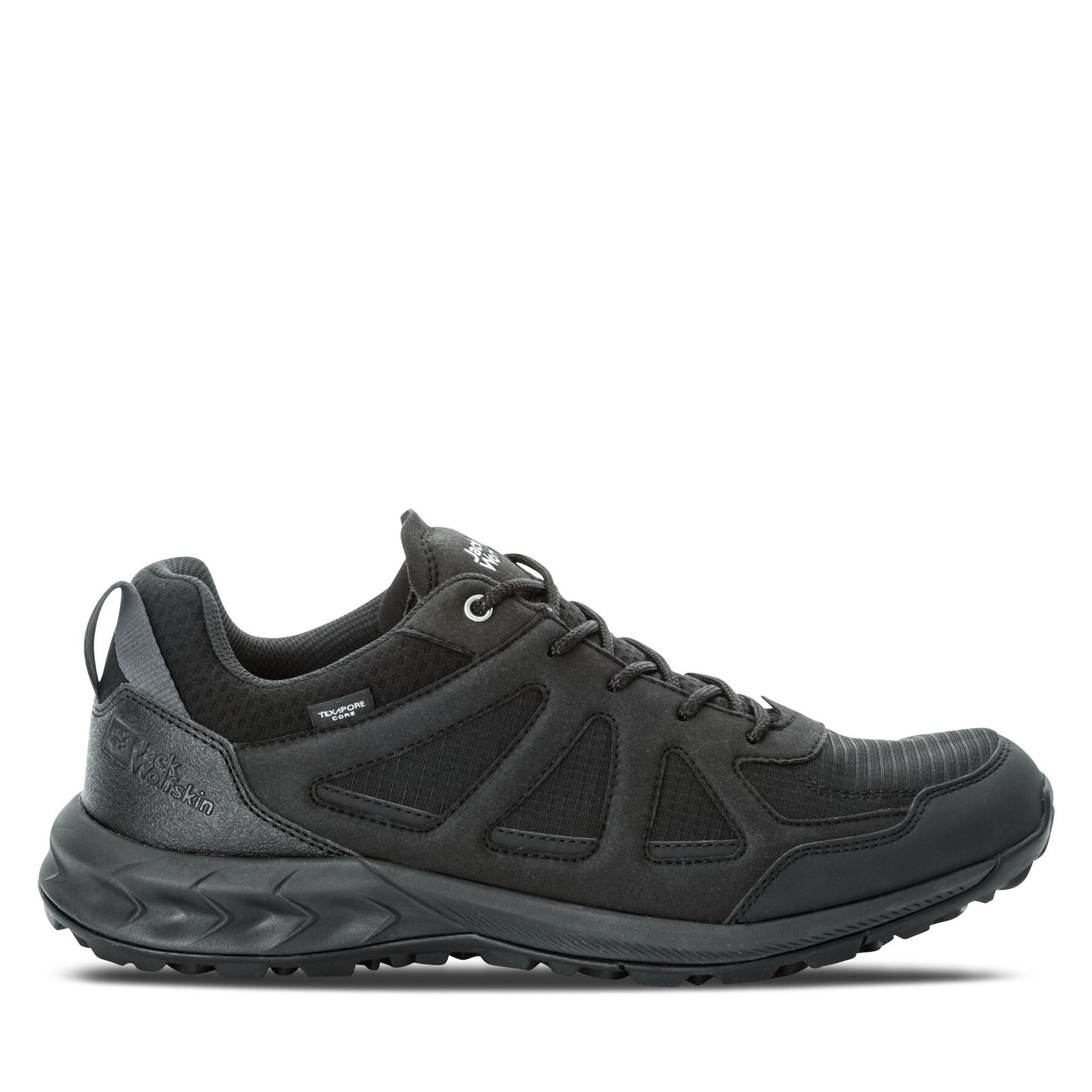 Trekkingschuhe Jack Wolfskin Woodland 2 Texapore Low 4051271 Schwarz von Jack Wolfskin