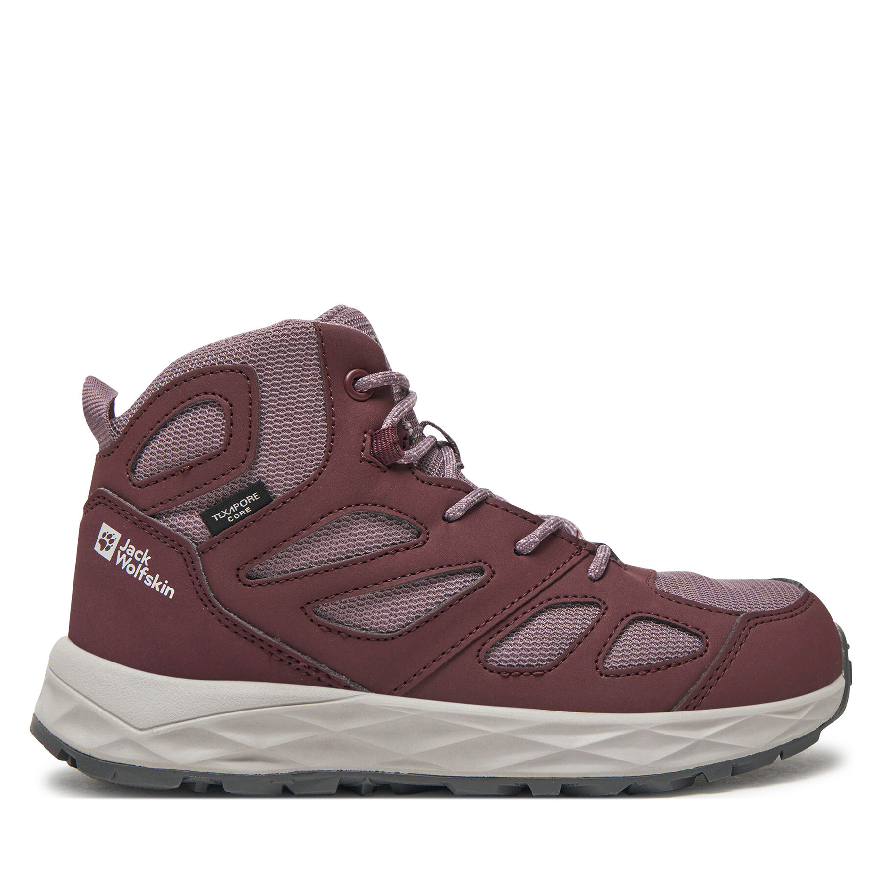 Trekkingschuhe Jack Wolfskin Woodland 2 Texapore Mid K 4059831 Violett von Jack Wolfskin