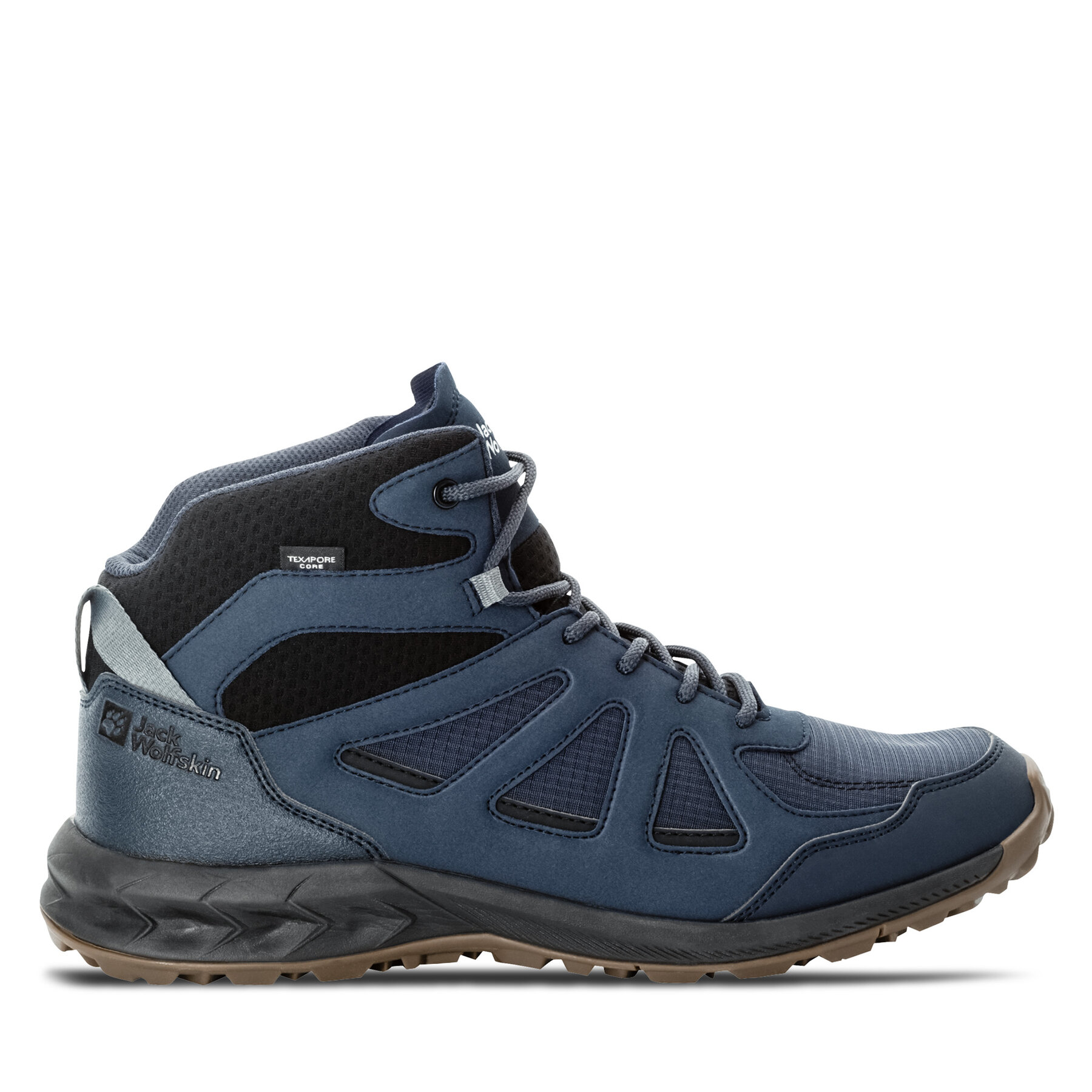 Trekkingschuhe Jack Wolfskin Woodland 2 Texapore Mid M 4051261 Dunkelblau von Jack Wolfskin