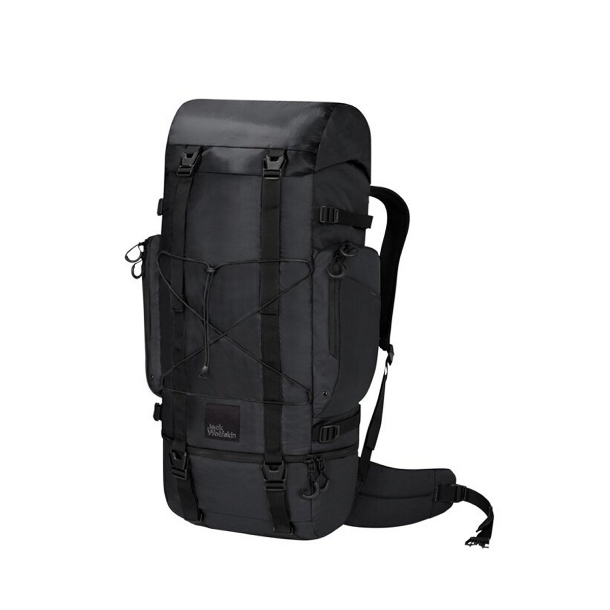 Wanderthirst 45 Wanderrucksack in Schwarz von Jack Wolfskin